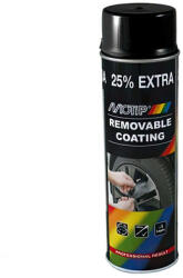 MOTIP MX_MOT04302 Levehető Bevonat Sprayplast Fényes 500ml - Fekete