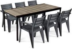 Keter Amari Large 6+1 kerti bútor garnitúra szett kőris-grafit 260574_246188_6
