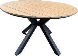 ROJAPLAST GIVERNY alumínium asztal kerek 120 cm (1324)