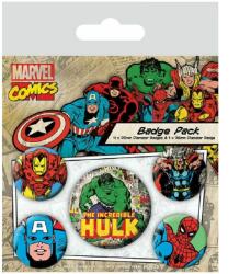 PyramidInternational Pyramid MARVEL COMICS (HULK) kitűző szett Ajándéktárgyak (BP80448)