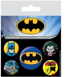 PyramidInternational Pyramid BATMAN (RETRO) kitűző szett Ajándéktárgyak (BP80439)