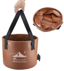 FLEXTAIL Flex Bucket 20L - Összecsukható kemping vödör (CBUCKET20L-BR-I) - bestbyte