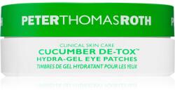 Peter Thomas Roth Cucumber De-Tox Hydra-Gel Eye Patches Masca gel hidratanta pentru ochi 30 buc Masca de fata