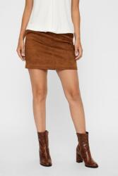 Vero Moda Vero Moda, Nyersbőr hatású miniszoknya, Fahéjbarna, XS (10210430-COGNAC-XS)