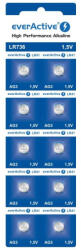 everActive Elem gombelem 1, 5V G- 3, AG3, LR41 alkáli EverActive (EA19564)