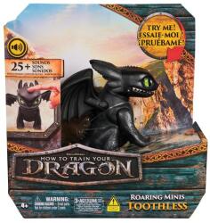 Spin Master Figurina cu sunet - Cum sa iti dresezi dragonul dragon (Negru) Figurina