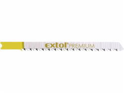 Extol Premium dekopírlap, 5db, univerzális befogás, HCS; 75×8×1, 5mm, 2, 5mm fogtáv, köszörült, for (8805505) - megatool