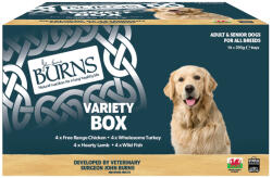 Burns 32x395g Burns nedves kutyatáp Vegyes csomag