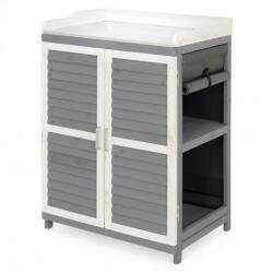  Comoda depozitare cu blat de lucru RYAN lungime 67 latime 46.5 inaltime 99.7 alb cu gri (TPW19892WH)