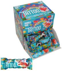  Crazy Gummy gyümölcs ízű rágógumi tetoválással 4 szem - 10g