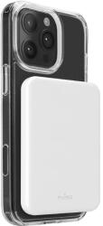 PURO Powerbank Puro Mag Plus 5000mAh 20W Qi2 kompatibilis a MagSafe-fel 1x USB-C PD - fehér