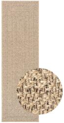 vidaXL ZIZUR juta hatású beltéri és kültéri szőnyeg 80x250 cm 2.6 kg 4006152 (4006152)