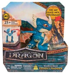 Spin Master Figurina cu sunet - Cum sa iti dresezi dragonul figurina dragon (Albastru) Figurina