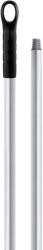 IGEAX élelmiszeripari aluminium nyél menetes 130cm-es 25 mm átmérőjű, fekete (1089K)