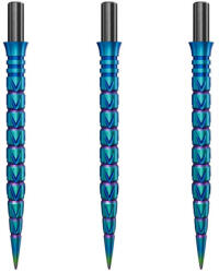 Cuesoul Varf metalic pentru darts Cuesoul Touch Point II V Cuts, colorat, 33mm (CSDAGZ7Q33)