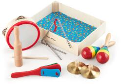 Melissa & Doug Melissa si Doug O trupa in cutie | Jucarii educationale | Jucarii muzicale pentru copii | 3+ | Cadou pentru baiat sau fata (LCI488)