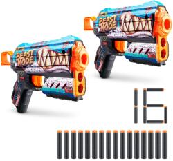 ZURU Skins Flux Beast Out Set de 2, 16 sageti din spuma cu tehnologie Air-Pocket (36551L)