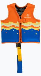 AQUASTIC Vestă de siguranță AQUASTIC Junior portocaliu/albastru
