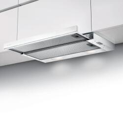 Faber Flexa W/X A60 fehér-inox beépíthető teleszkópos páraelszívó