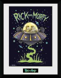 GB eye Afiș înrămat GB eye Animation: Rick & Morty - Ship (PFC2573)