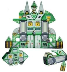Sonne Constructor magnetic Sonne - Storm Cat, 108 piese (SONNE1187) Jucarii de constructii magnetice