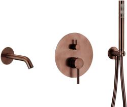 Armatura Moza Rose Gold set cadă și duș ascuns cupru 5039-401-34 (503940134)