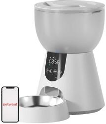 PetWant F17 LED Automatikus Ételadagoló + W8 Petwant Itató FW2-L