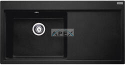 Franke Mythos MTG 611 jobbos fekete gránit mosogatótálca távvezérlővel (114.0476. 996)