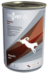 TROVET Hepatic Hld 400g Csirke kutyaeledel hasnyálmirigy máj betegséggel