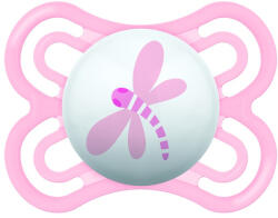 MAM Perfect szilikon játszócumi 2-6 hó+ (lányos)