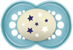 MAM Original Night szilikon játszócumi 6 hó+ (fiús)