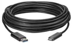 HP Poly 875H3AA USB Type-A apa - USB Type-C apa Adatkábel - Fekete (25m) (875H3AA) (875H3AA)