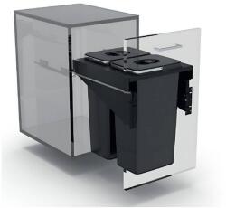 EKOTECH - Beépíthető hulladékgyűjtő FRONT 45 - 2x26 liter (MK950141604)