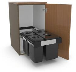 EKOTECH - Beépíthető hulladékgyűjtő FREE JAZZ 45 - 1x26 liter+3x7 liter (MK93014162454)