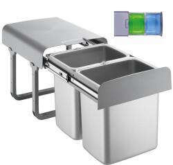 EKOTECH - Beépíthető hulladékgyűjtő EKKO 40 - 2x16 liter (MK90044100)