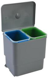 EKOTECH - Beépíthető hulladékgyűjtő SESAMO 45 - 2x8 liter (MK90124100)