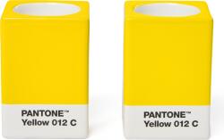 Copenhagen Design Свещници Pantone за класически свещи или чаени свещи, жълти, 2 бр (101720012)