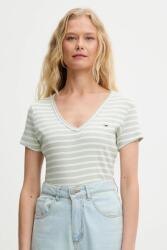Tommy Jeans tricou de femei din bumbac cu elastan PPYH-TSD03B_97A (DW0DW17385)