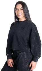 Better Bodies - Acid Washed Sweater - Női Pulóver - Mosott Fekete