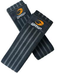 GASP INC - Bodybuilding Knee Wraps Térdbandázs - Fekete/szürke