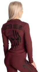 Better Bodies - Skull Core Jacket - Női Pulóver - Bordó