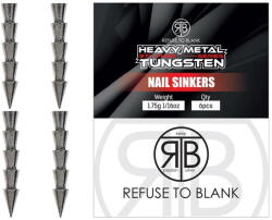 RTB Refuse to Blank Plumb RTB Refuse to Blank Tungsten Nail Sinkers 1.75g 6buc (5940000632618)