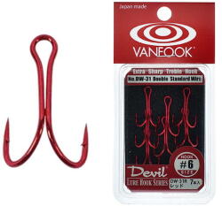 Vanfook Ancore duble Vanfook DW-31R Red Devil Treble nr. 8 (4949146023947)