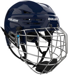 BAUER Cască de hochei RE-AKT 90 Combo Navy Senior S