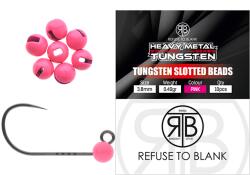 RTB Refuse to Blank Plumb RTB Refuse to Blank Tungsten Beads Pink 0.40g 3.8mm (5940000617820)