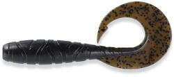 FishUp Mighty Grub 10cm #043 Watermelon Brown Black (4820194856971)
