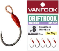Vanfook Carlige Vanfook DRS-50F Drifthook Allround Fusso Black Hooks nr. 10 (4949146038699)