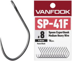 Vanfook Carlige Vanfook SP-41F Spoon Experthook Medium Heavy Wire nr. 10 16buc (4949146039023)