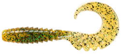 FishUp Fancy Grub 2.5cm #036 Caramel Green & Black (4820194850764)