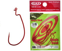 Vanfook Carlige offset Vanfook DM-22R Red Magic Beak Hooks nr. 2 (4949146024920)